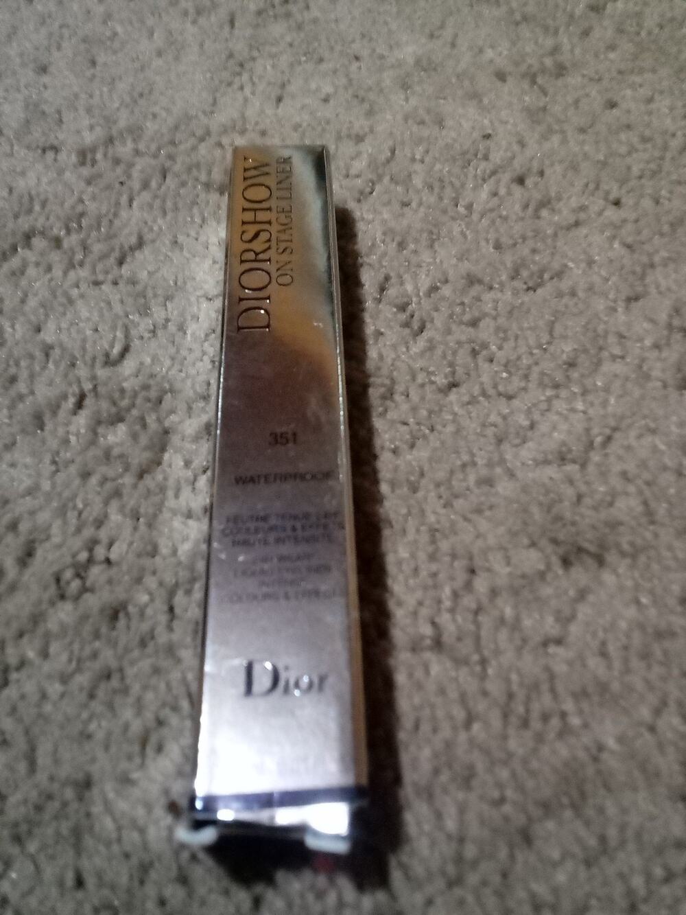 NIB DIOR DIORSHOW WATERPROOF ON STAGE LINER 351 Pearly Turquoise 24HR Wear